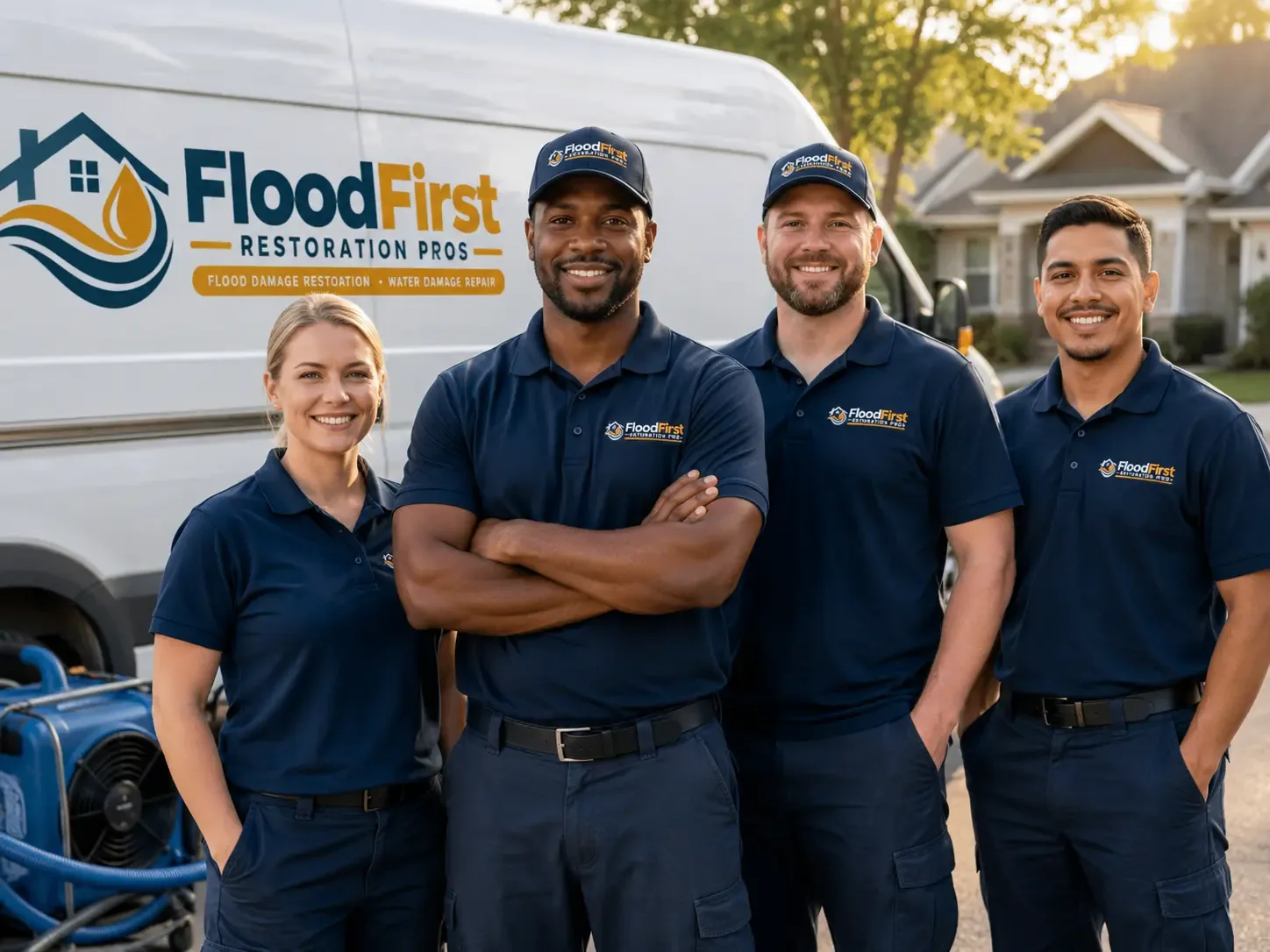 Flood Damage Restoration company in Blue Rock, OH